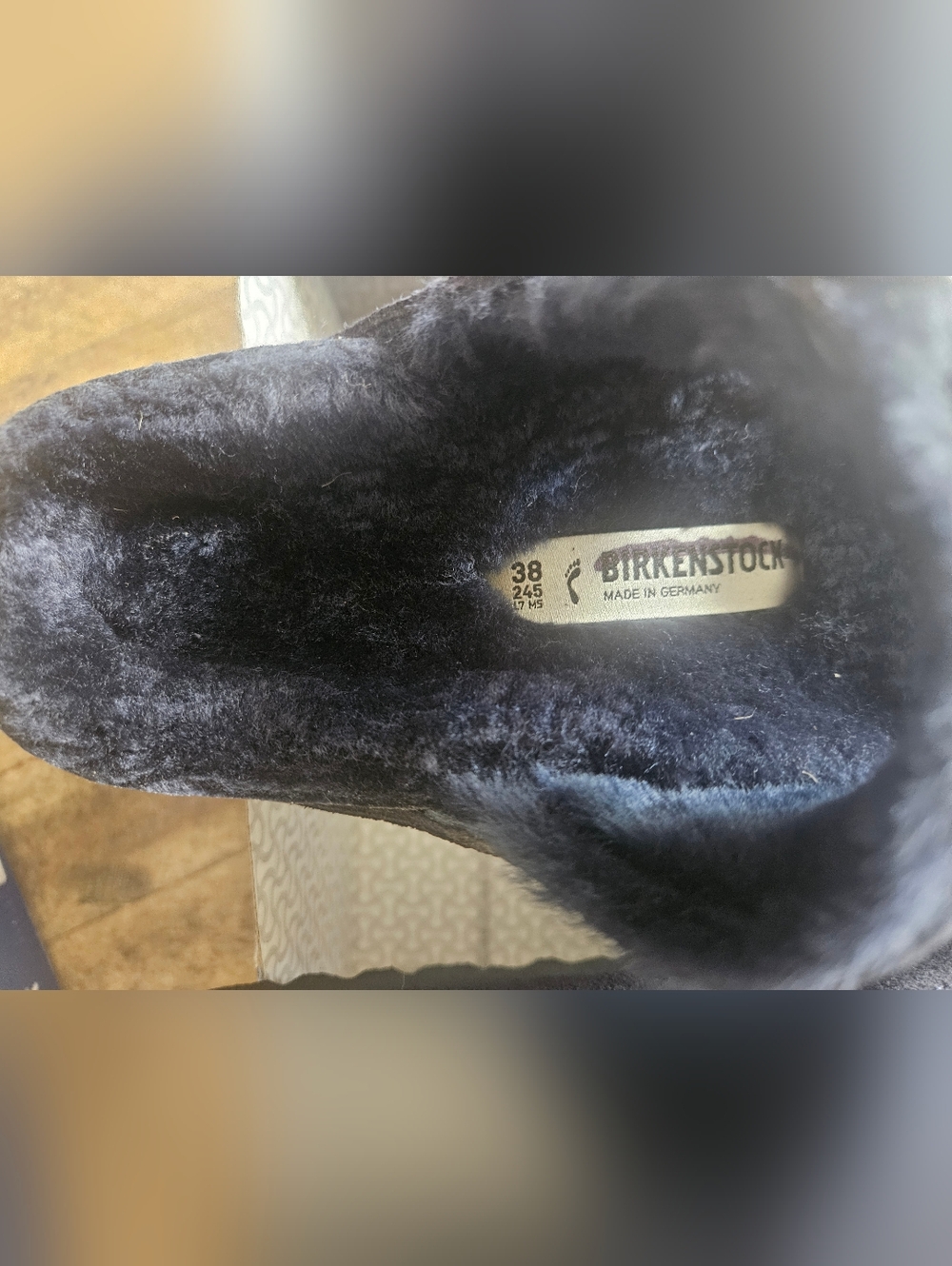 Birkenstock "Arizona Shearling" Size 38 - NWT!!! - Picture 10 of 13